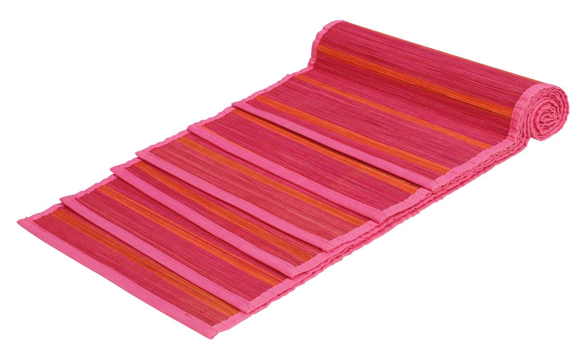 Wholesale Set of 6 Placemats & 1 Table Runner - Handmade Bamboo & Cotton - Dining Table Decor & Accessories