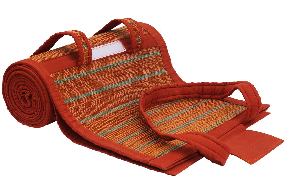 Wholesale 3.2 x 6.2 Feet Eco-Friendly Yoga Mat in Bulk - Buy Multi-Purpose Yoga/Meditation/Outdoor Mat with In-Built Carrying Straps - Yoga Mats from India