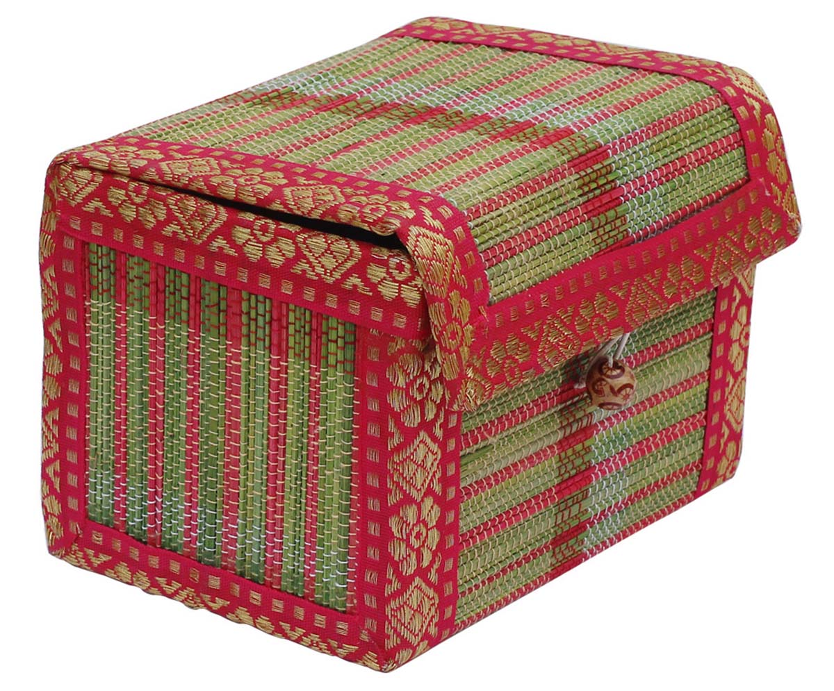 Wholesale Eco-Friendly Bamboo Jewelry Box in Bulk - Source Handmade Multi-Colored Jewelry Box/Trinket Box from India