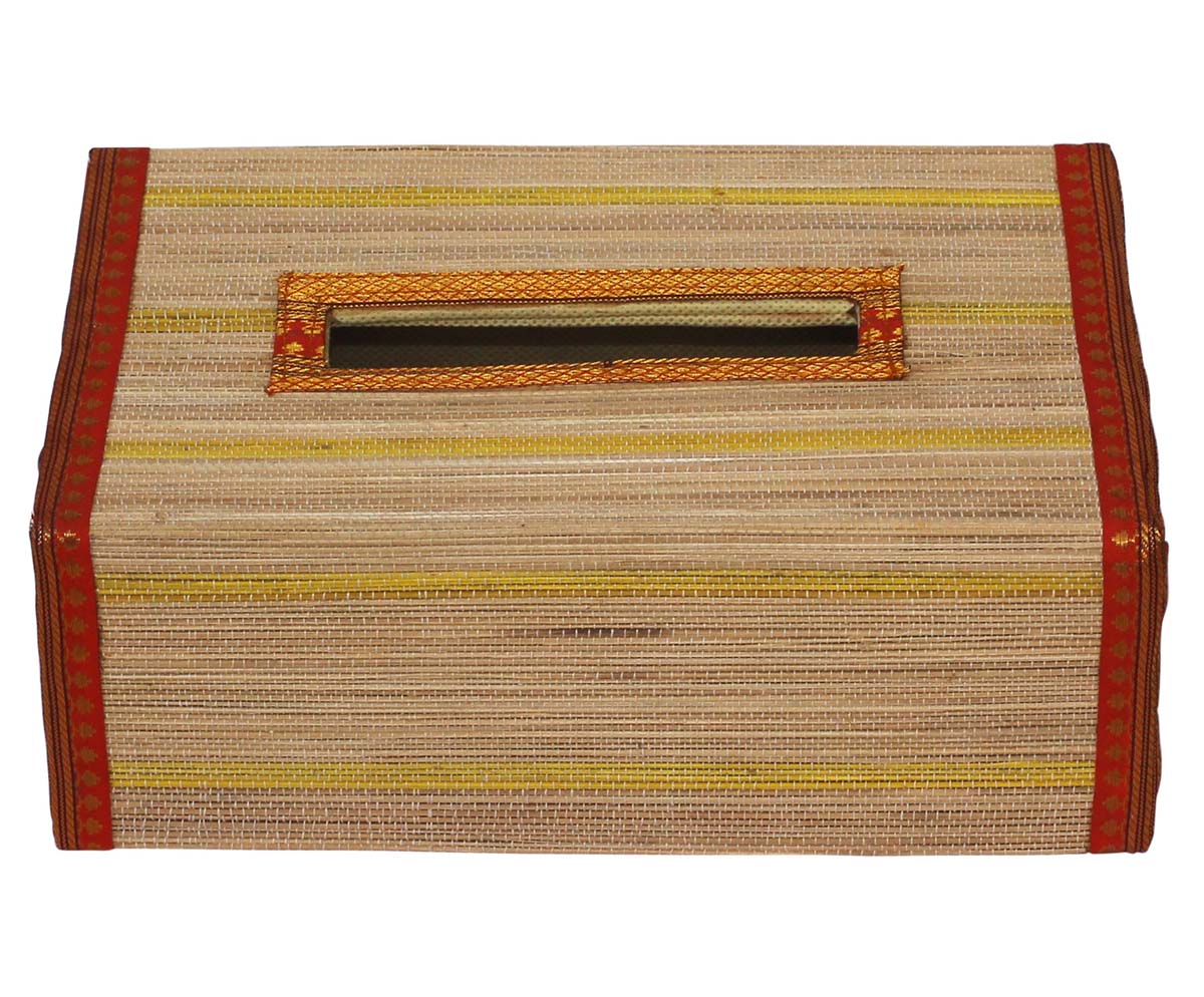 Bulk Wholesale Handmade Eco-Friendly Tissue Box Holder - Large Rectangular - Bamboo - Perfect for Kleenex 160 count 2-ply Boxes