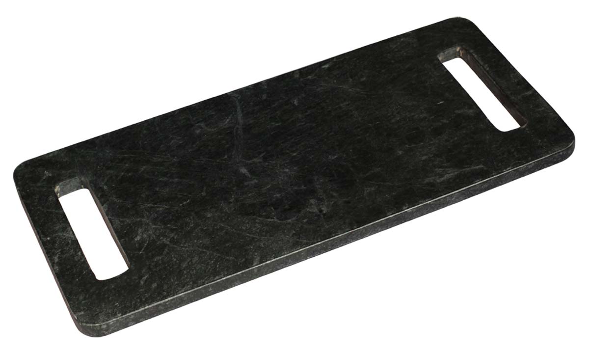 Bulk Wholesale Cutting Tray/Chopping Board 17.6” Rectangle-Shaped in Green Color with Cut-Out Handles at Two Ends - Hand-Crafted in Marble - Kitchen Accessories/Tools