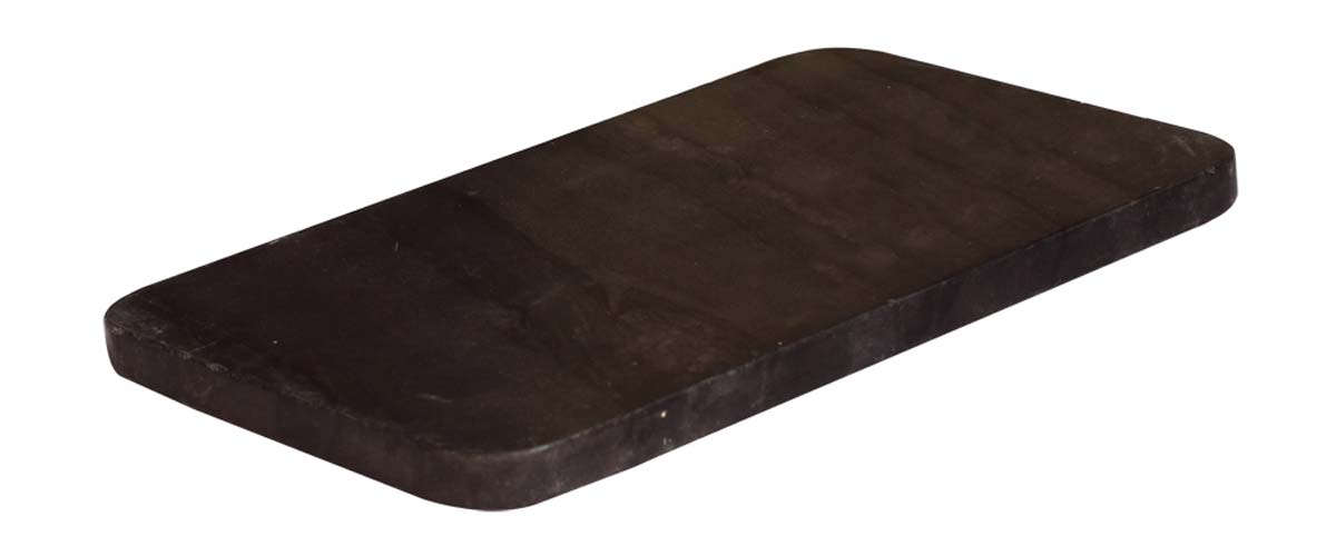 Bulk Wholesale Cutting Tray/Chopping Board 9.4” Rectangle Shaped with Round Edges - Hand-Crafted in Black Marble - Kitchen Accessories/Tools