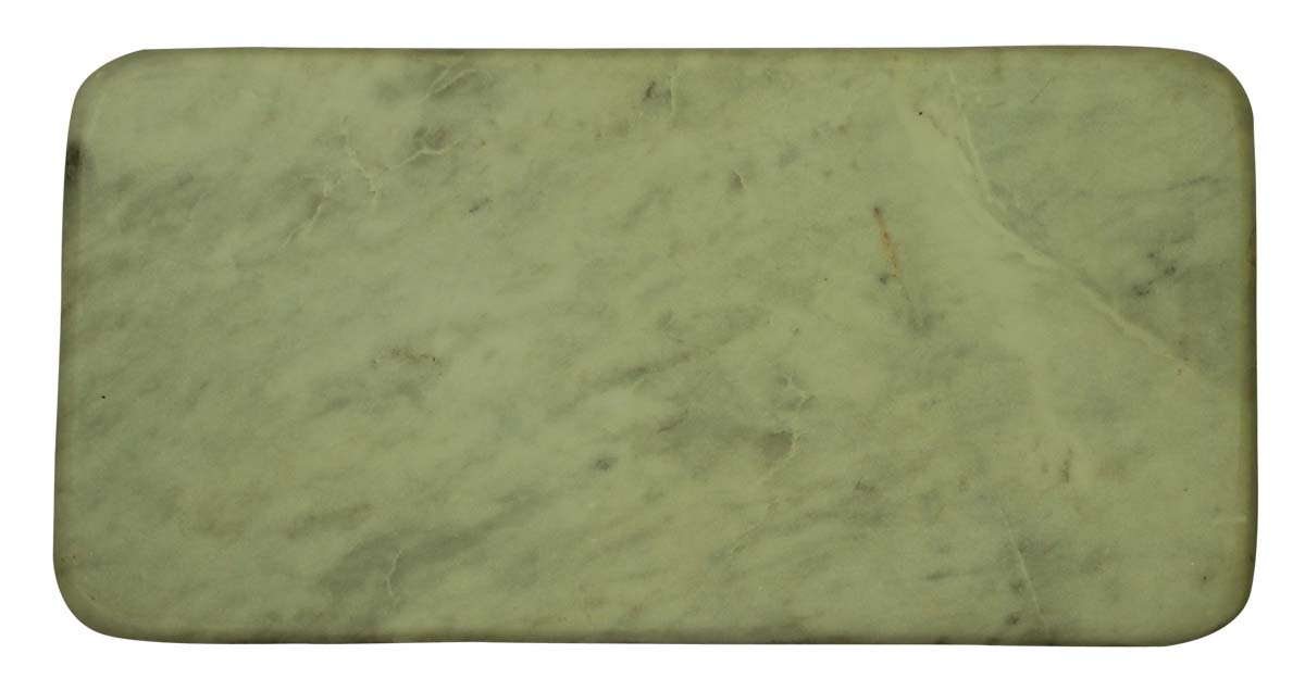 Bulk Wholesale Cutting/Chopping Board 11.4” Rectangle-Shaped Handmade in White Marble - Designed with Round Edges - Kitchen Accessories/Essentials/Tools - Home Decor