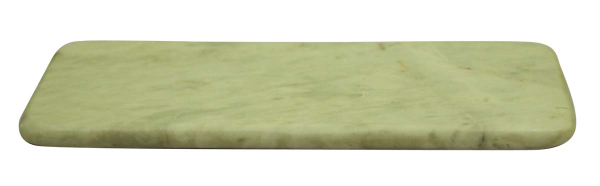 Bulk Wholesale Cutting/Chopping Board 11.4” Rectangle-Shaped Handmade in White Marble - Designed with Round Edges - Kitchen Accessories/Essentials/Tools - Home Decor