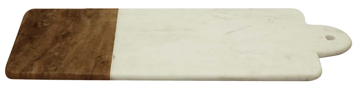 Bulk Wholesale Chopping/Cutting Board White & Grey Marble 17” Handmade in Rectangle Shaped - Kitchen Accessories/Essentials/Tools - Home Decor