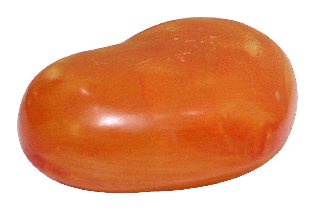 Bulk Wholesale Hand-Crafted Heart-Shaped Decorative Stone in Orange Color – Home / Office Décor