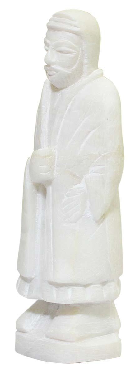 Wholesale 4.4” Jesus Christ Figurine/Sculpture - Bulk Buy Hand Carved White Marble Jesus Christ Statue/Sculpture - Home Decor Sculpture/Religious Gifts from India