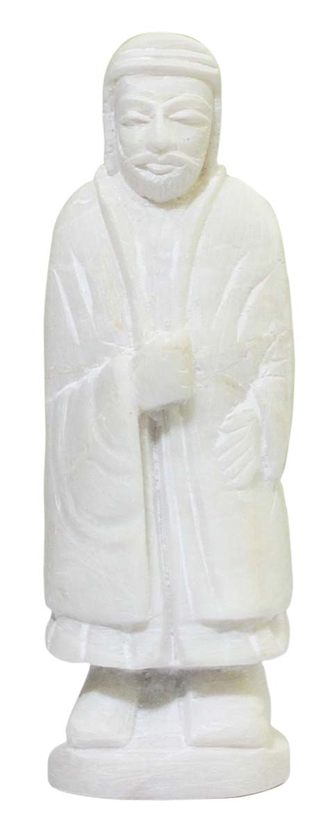 Wholesale 4.4” Jesus Christ Figurine/Sculpture - Bulk Buy Hand Carved White Marble Jesus Christ Statue/Sculpture - Home Decor Sculpture/Religious Gifts from India