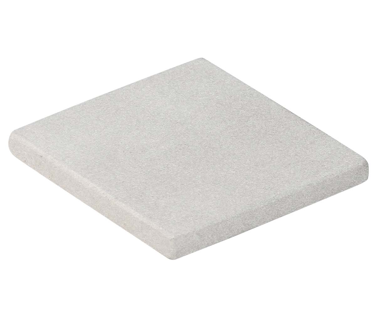 Buy in Bulk Wholesale Drink Coasters - Set of 2 - Natural Moonlight 4” Square Sandstone - White Absorbent Stone Table Coasters - Bar Accessories