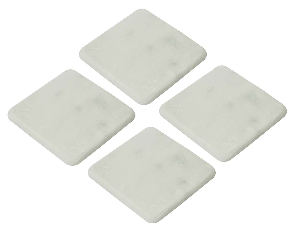 Buy in Bulk Wholesale Textured Marble Coasters - Set of 4 in Square Shape - Stylish Dining/Kitchen Accessories - Home Decor