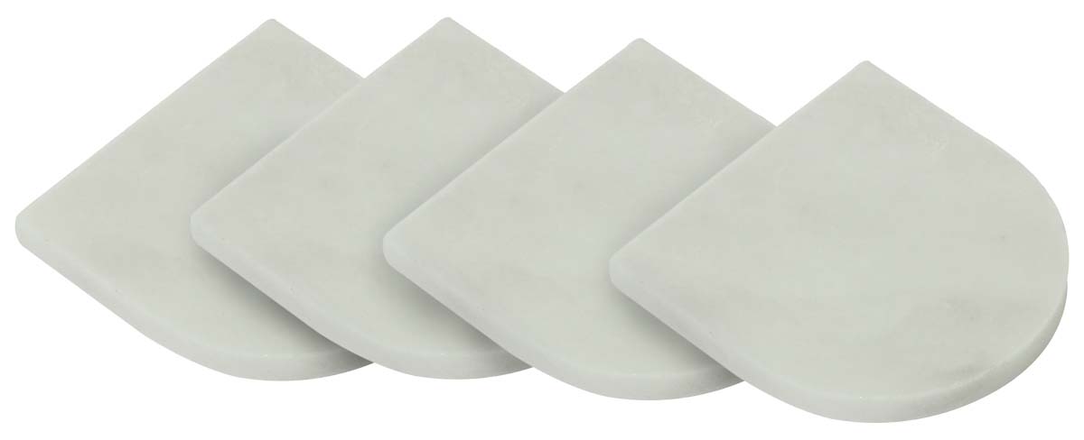 Buy in Bulk Wholesale Textured Marble Coasters - Set of 4 in Door - Shape - Stylish Dining/Kitchen Accessories - Home Decor