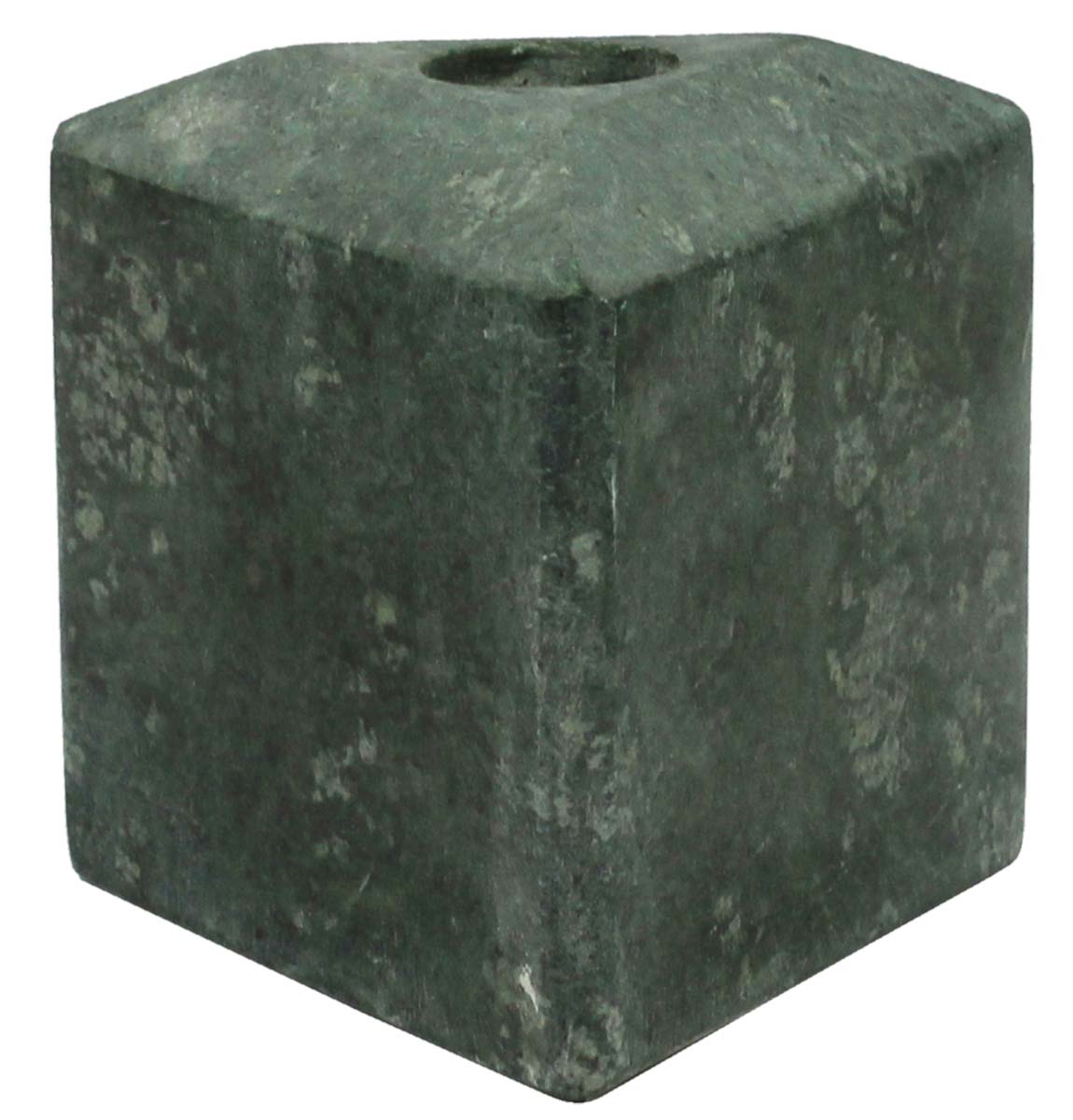 Marble Candle Stand - 3.5” Candle / Votive Holder in Triangular Shape - Classic-Look Home Decor from India - Buy in Bulk Wholesale