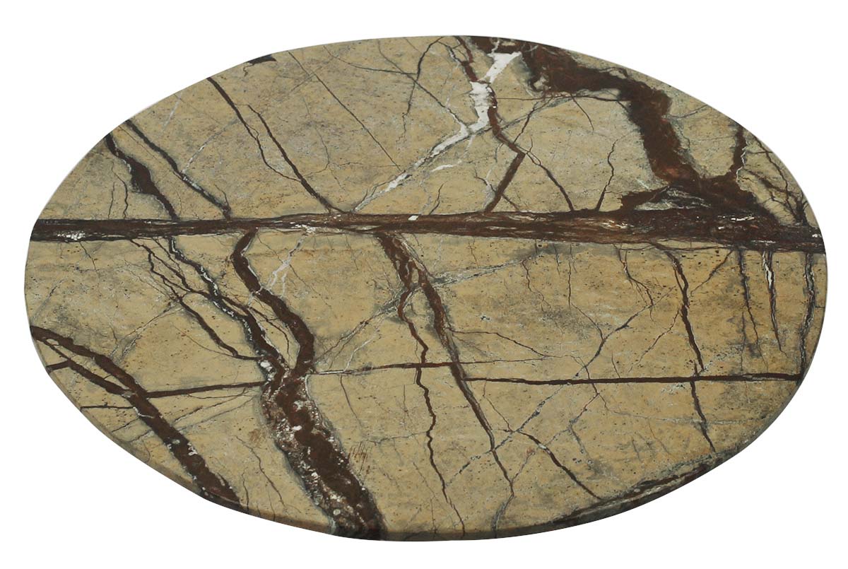 Buy in Bulk Wholesale 12” Round Chopping Board in Textured Marble - Serving/Cutting Board - Stylish Kitchen/Home Accessories from India