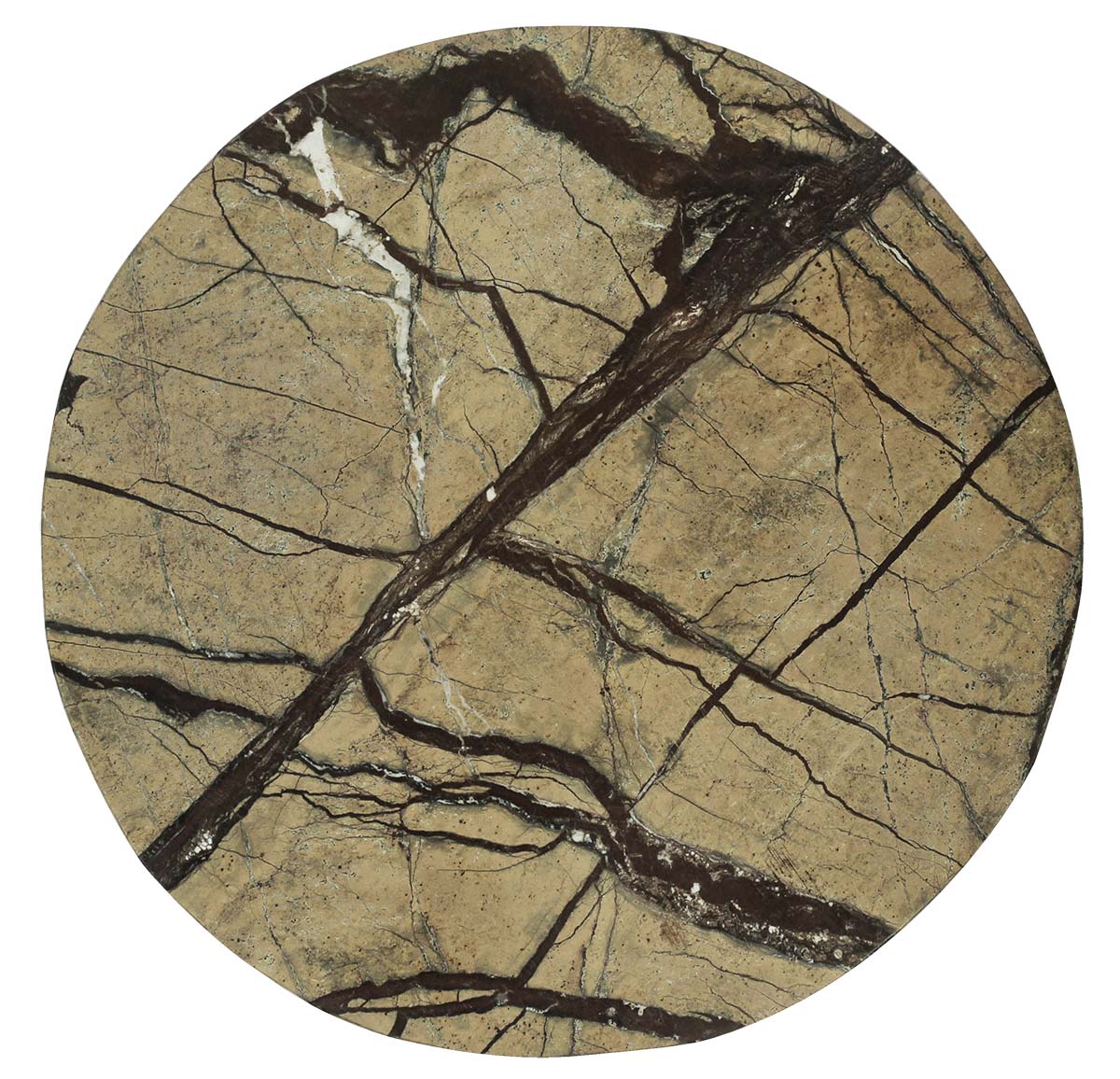 Buy in Bulk Wholesale 12” Round Chopping Board in Textured Marble - Serving/Cutting Board - Stylish Kitchen/Home Accessories from India