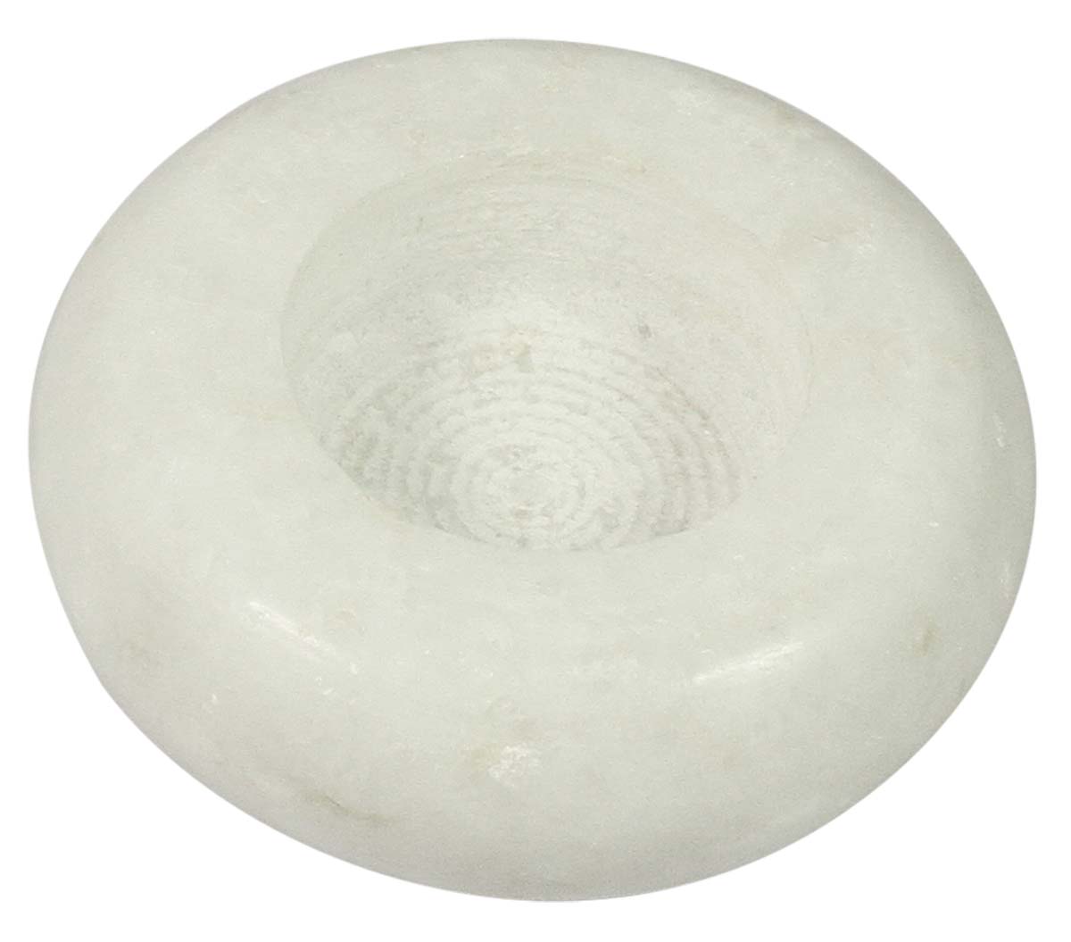 Tea-Light Candle Holders Bulk – White Round Holder – Hand-Carved in Marble