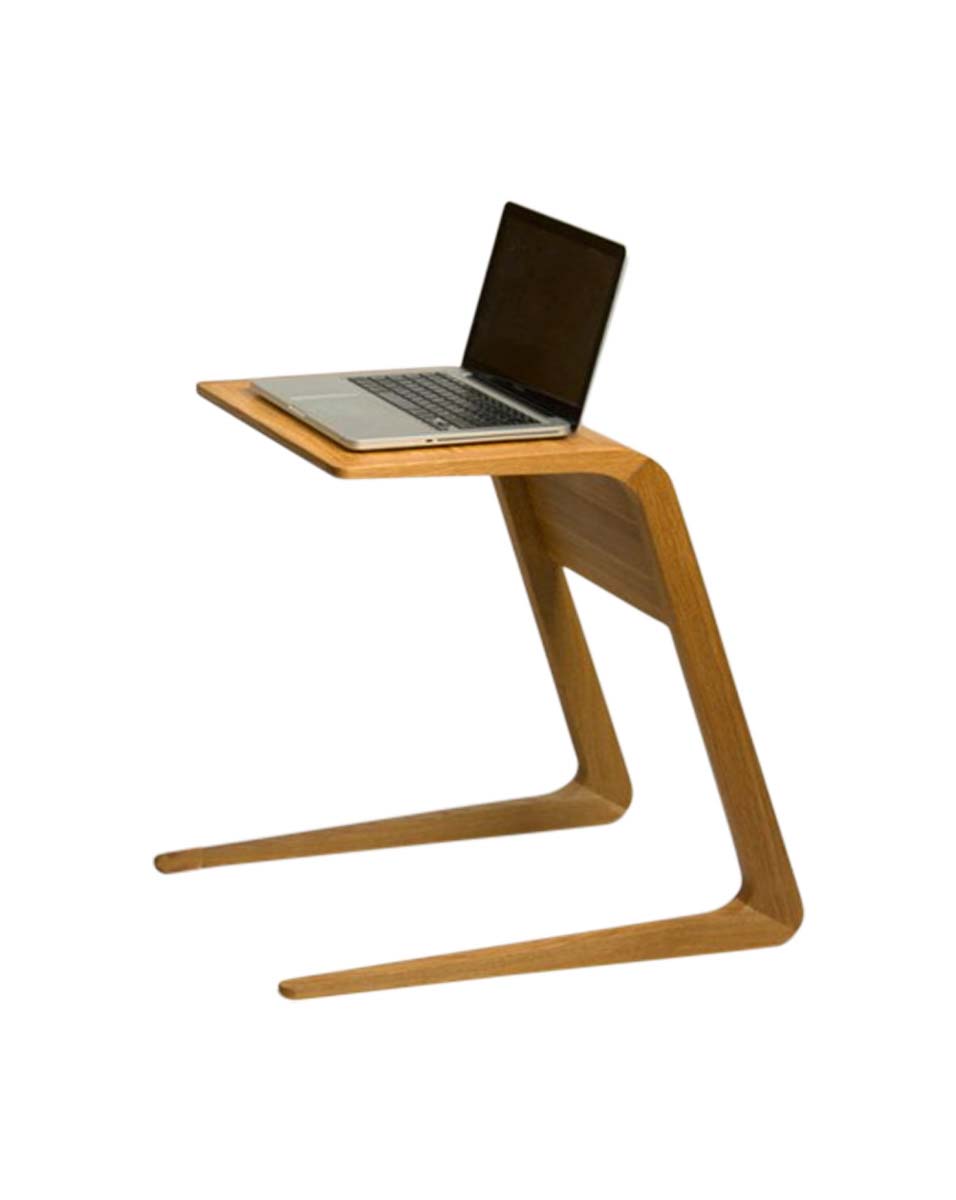 19.6” Teak-Wood Laptop-Table / Bed-Table - Contemporary Home Essentials - Buy in Bulk Wholesale