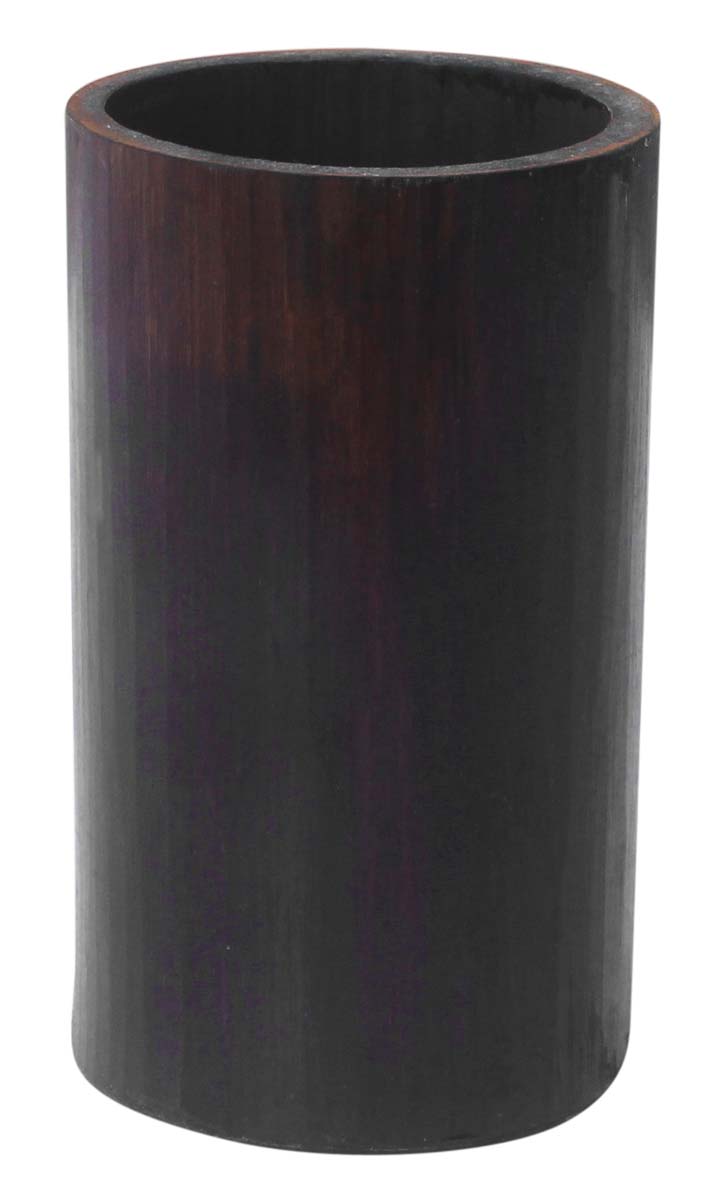 Hand-Crafted 5” Cylindrical Pen-Stand / Pencil Holder in Bamboo – In Black – Office Essentials / Desk Accessories  Buy in Bulk Wholesale
