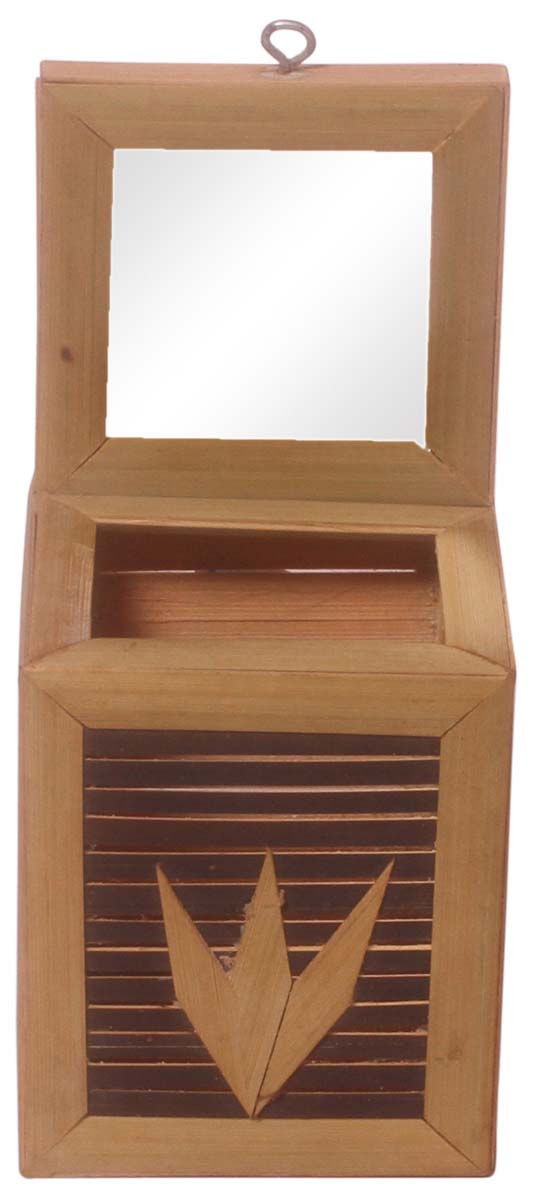 Handmade Stand / Holder in Bamboo – Wall-Mounted Vanity Mirror – Home Décor - Buy in Bulk Wholesale