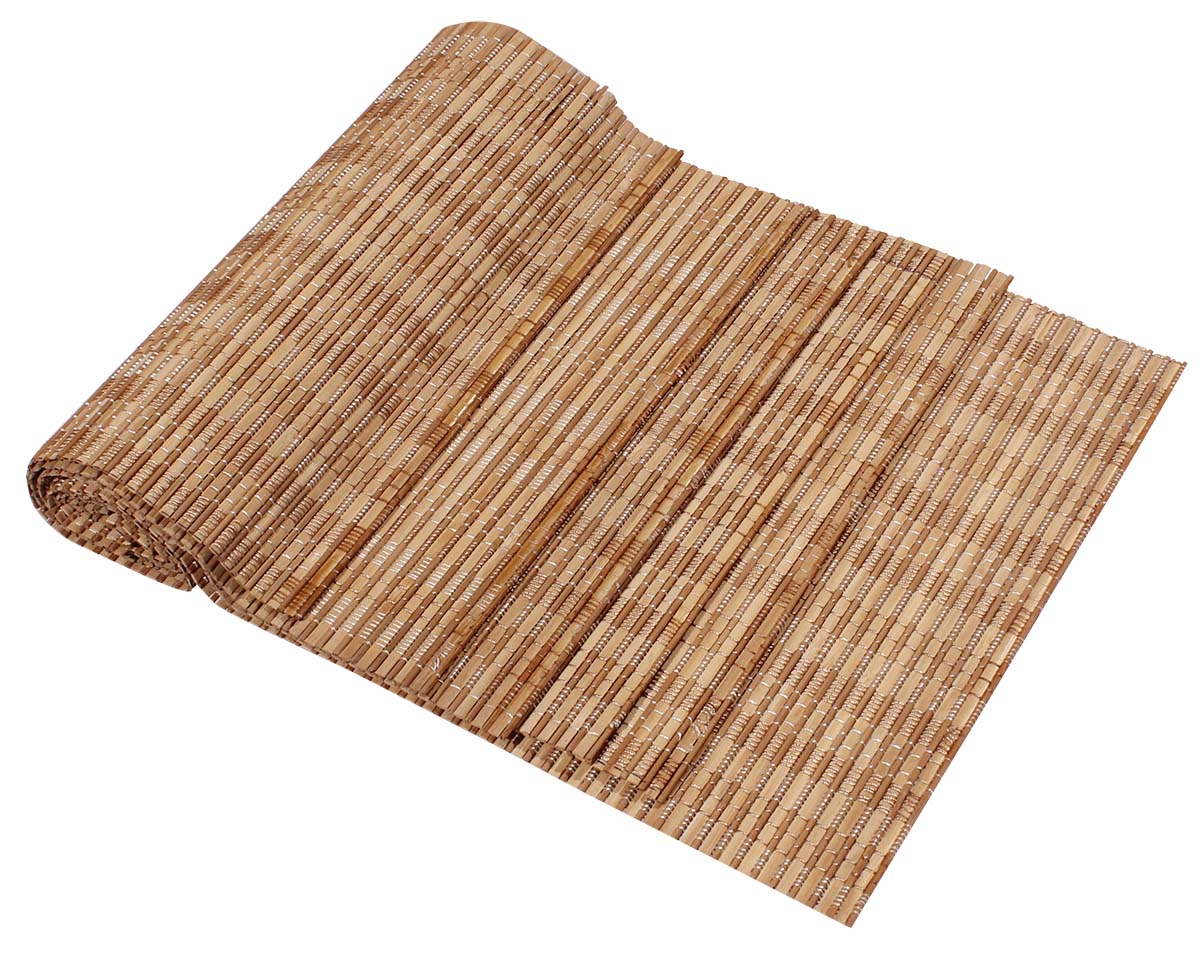 Set of 6 Placemats – Handmade in Bamboo & Thread – Brown & White – Eco-Friendly – Unique Tablemats – Dining Table / Kitchen Accessories – Home Décor  - Buy in Bulk Wholesale