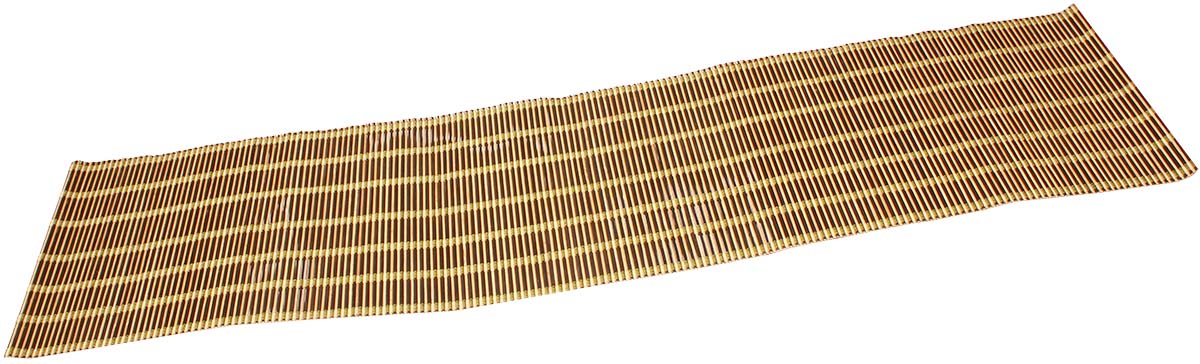 Handmade Table Runner in Bamboo – Black, Green & White – Dining Table Décor – Eco-Friendly Accessories for Dining Tablescape – Home Décor - Buy in Bulk Wholesale