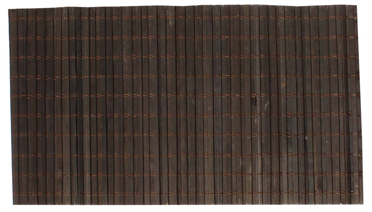 Set of 6 Black Tablemats – Handmade in Bamboo & Thread – Eco-Friendly Placemats – Dining Table Accessories / Essentials – Home & Kitchen - Buy in Bulk Wholesale
