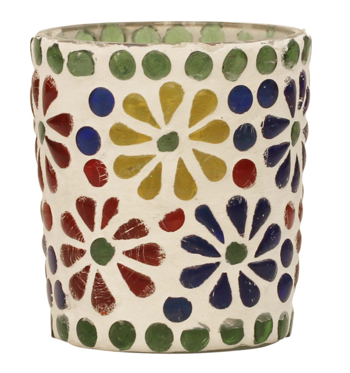 Buy in Bulk Wholesale - Glass Mosaic Tea light Holders - 2.7 Inch  Candle / Tea Light / Votive Holders for Home Décor