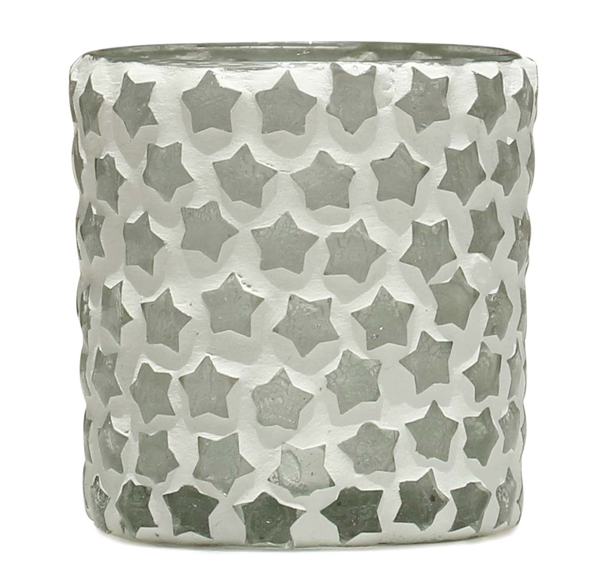 Starry Nights - Glass Tea light / Candle Holders 3.1" - Handmade Votive Candle Holders - Table Top Essentials / Home Decor & Housewarming Gifts - Buy in Bulk Wholesale
