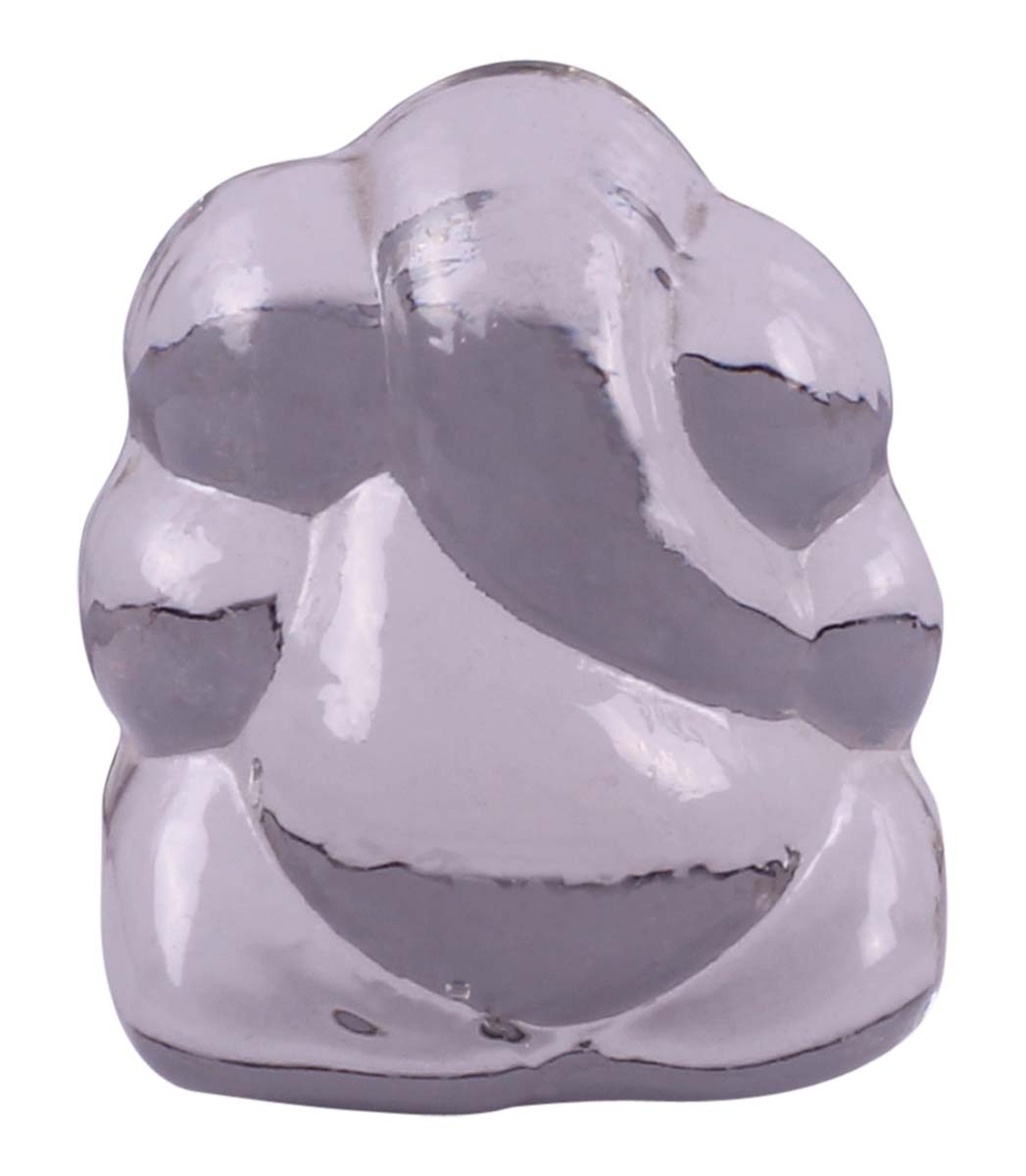 Bulk Wholesale Small Glass Lord Ganesha Idol – Clear Glass Figurine – Indian God Souvenir Gifts – Auspicious Good luck Charms