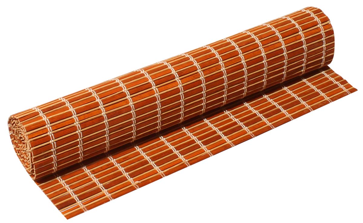 Handmade Window Blind – Orange & White – Weaving of Bamboo Stalks & Thread – Eco-Friendly Accessories for Homes / Offices - Buy in Bulk Wholesale