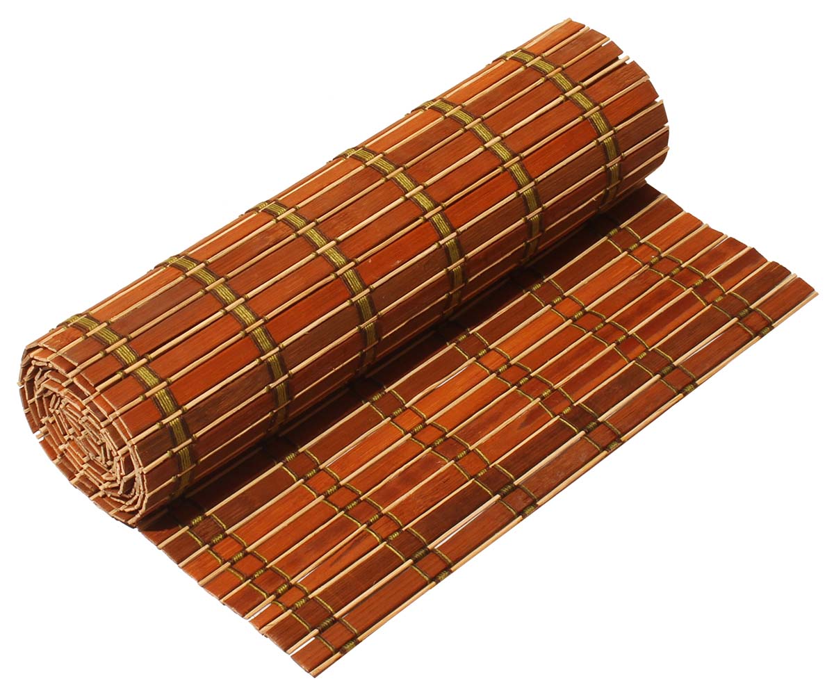 Handmade Window Blind – Maroon & Green – Weaving of Bamboo Stalks & Thread – Eco-Friendly Accessories for Homes / Offices - Buy in Bulk Wholesale