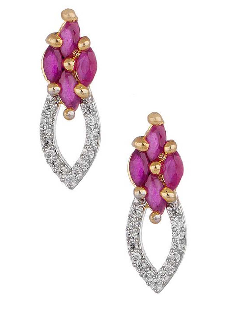 Earrings Set – American Diamonds & Faux Gemstones – Exclusive Ear Jewelry Collection – Fashion Accessories