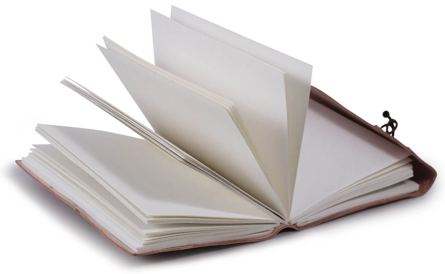 ArtistryBazaar Handmade 5" W X 1" H Creative and Unique handstitched flower print cover notebook with white unlined pages and lock for school ,college ,work, journal writing with 180 pages