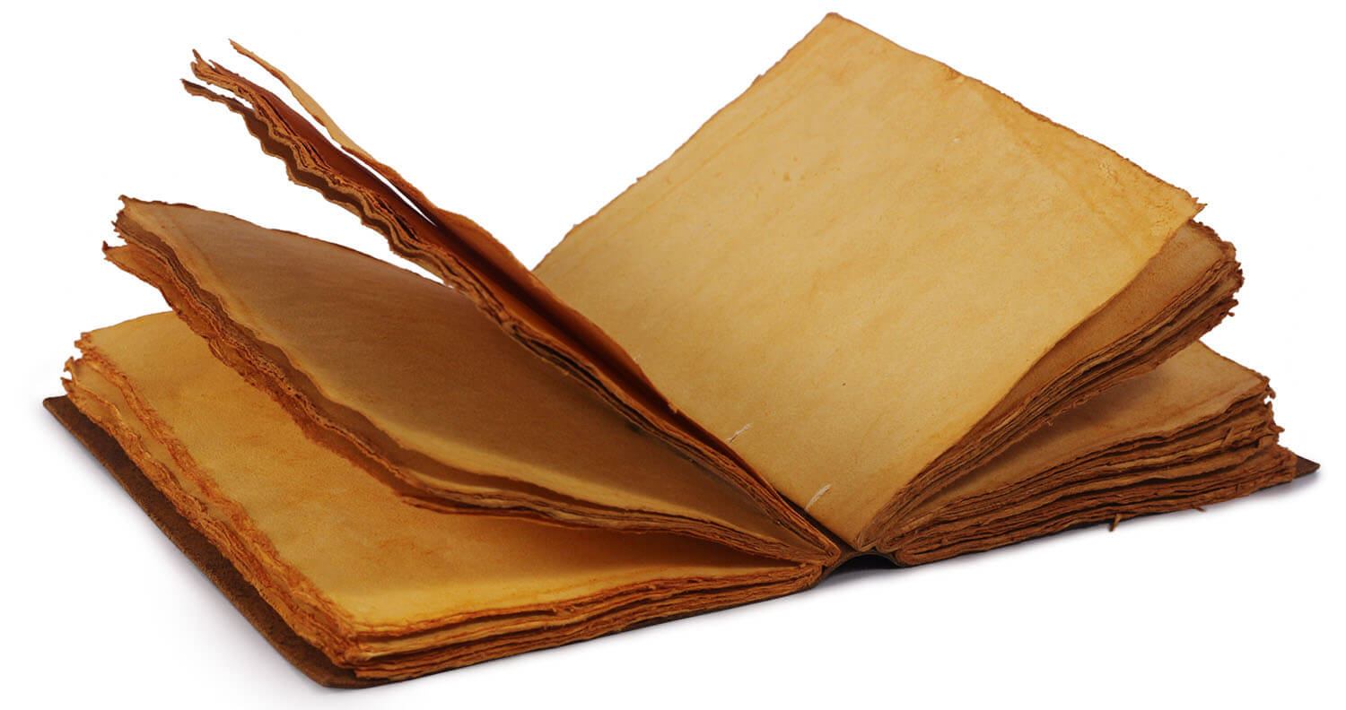 ArtistryBazaar Handmade 5" W X 1" H  brown leather antique and unique leather cover journal for men and women made with yellow unlined handmade paper with 180 pages