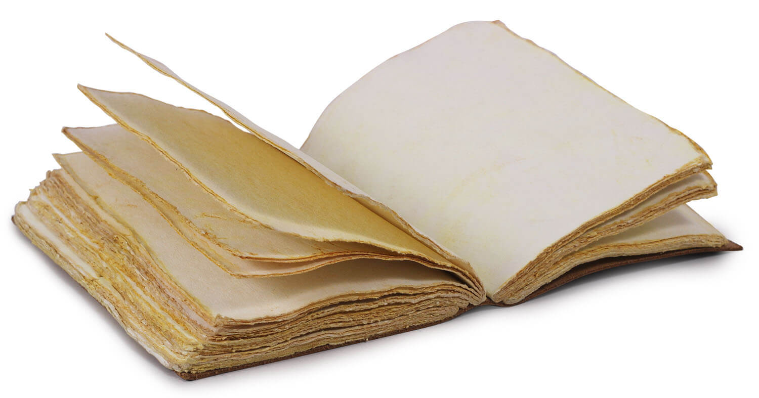 ArtistryBazaar Handmade 5" W X 1" H  brown leather antique and unique leather cover journal for men and women made with unlined handmade paper with 180 pages