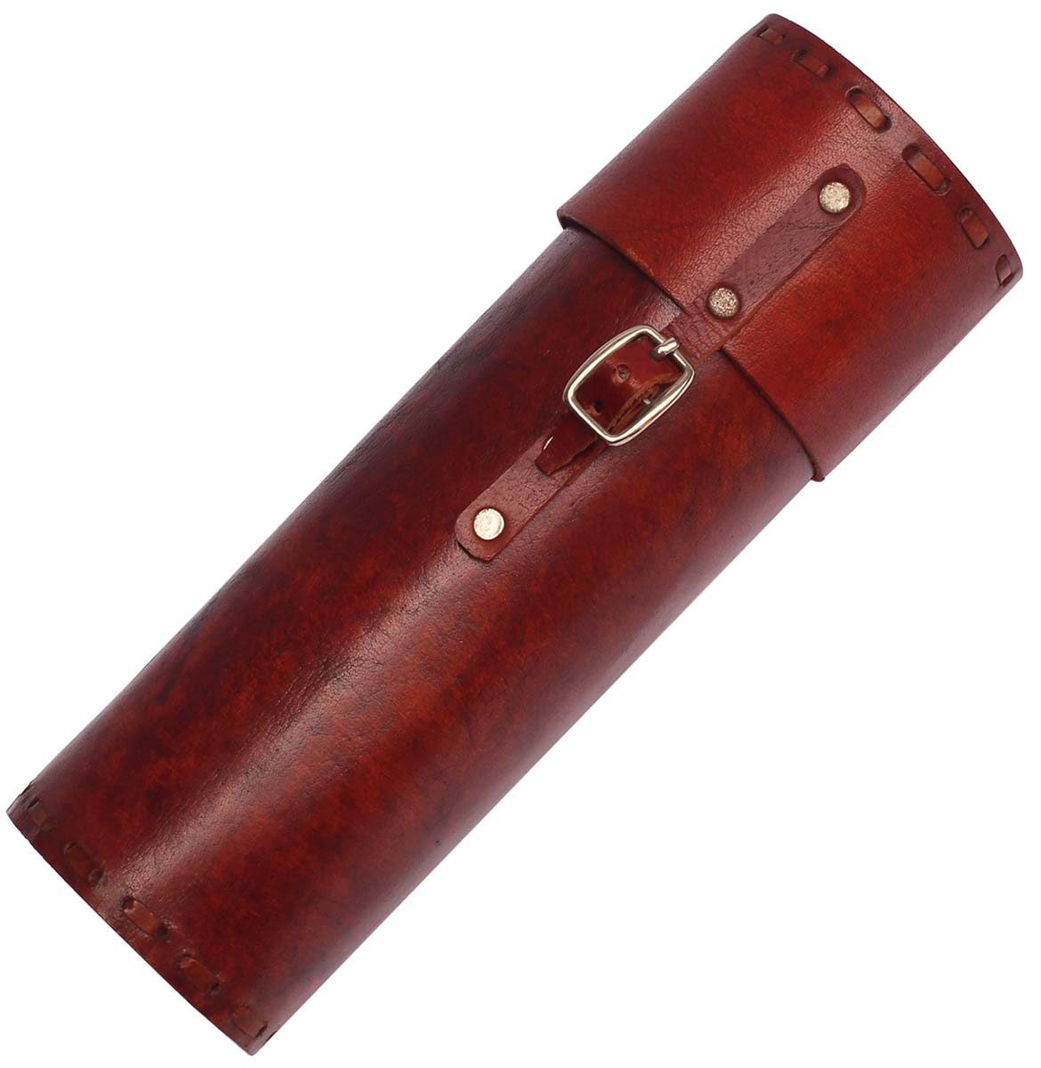 Buy in Bulk Wholesale Handcrafted Leather Journal with Handmade Paper & Leather Case - 7” Brown Diary - Distressed-Look Notebooks/Sketchbooks/Gifts from India