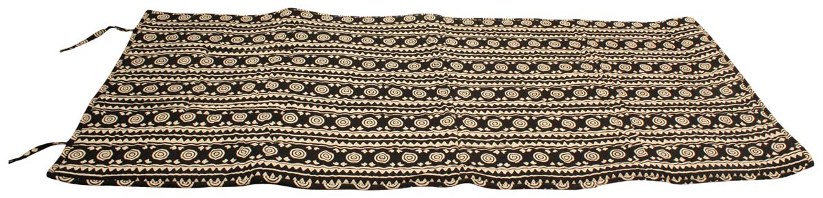 Yoga Mats in Bulk – Handmade – Cotton Fabric – Black & Off-White – Yoga Accessories