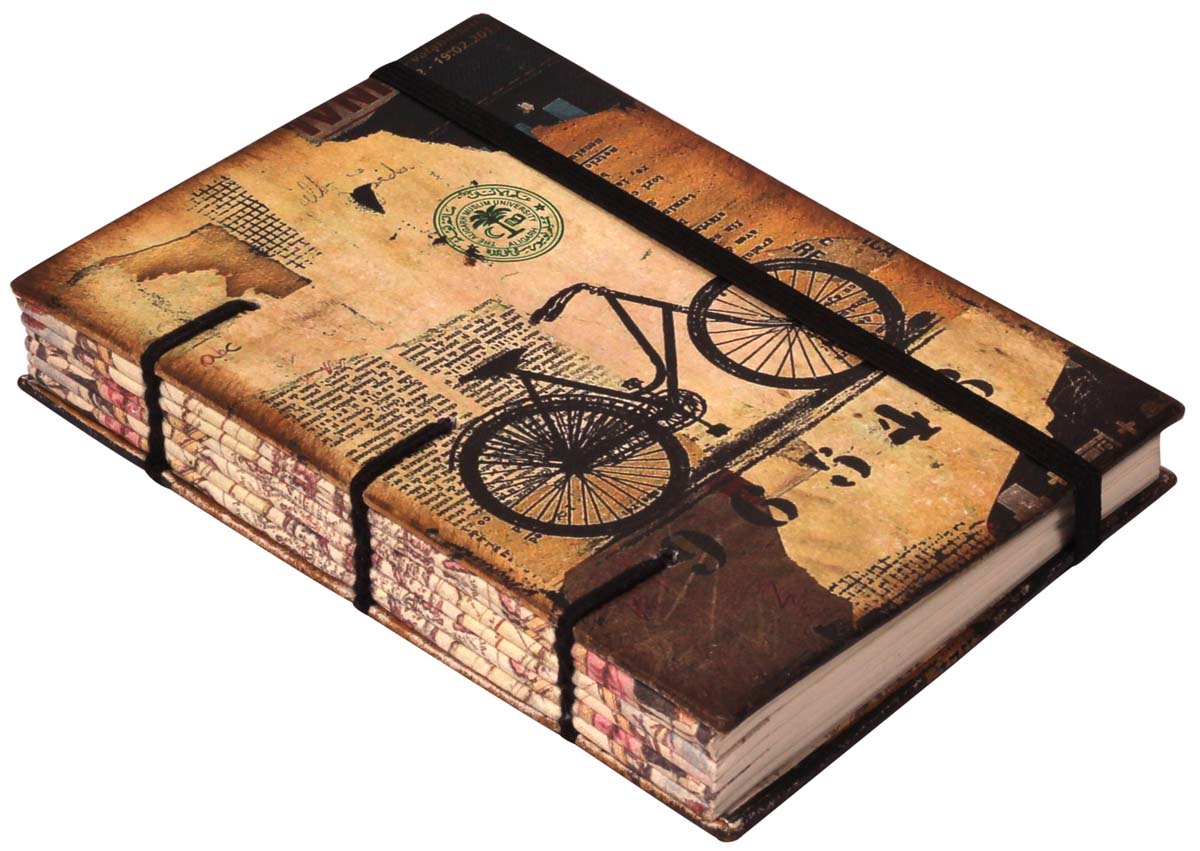 6” Vintage-Look Writing Journal with Handmade Papers – Digital Print of Old Indian Era – Rare Diaries in Bulk at Wholesale