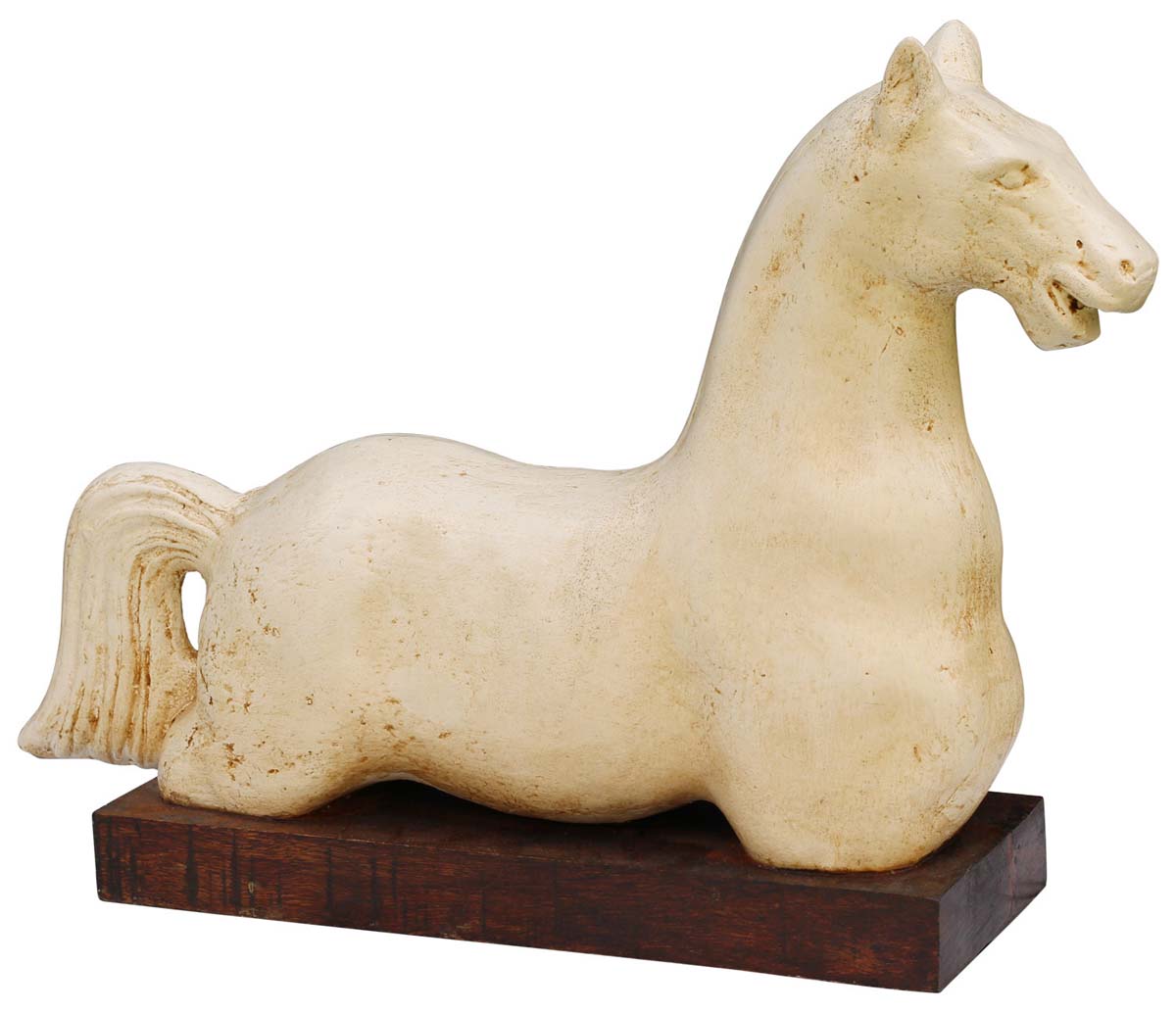 Animal Figurines Bulk – Handmade Horse Sculpture in Papier Mache – Wholesale Horse Figurines  