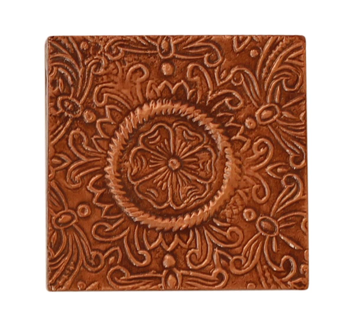 Source Wooden Jewelry Box in Bulk - Wholesale 2” Square Handmade Wood Keepsake Box/Trinket Box in Copper & Natural Wood Color Enhanced with Brass-Sheet from India