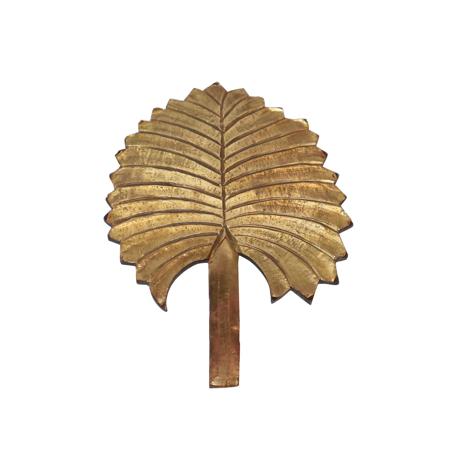 ArtistryBazaar 6.5"L x 4"W x 2.5"H inch handmade wooden jewelry box in leaf design, compact size with white lid & dual compartments, great for small valuables items. 