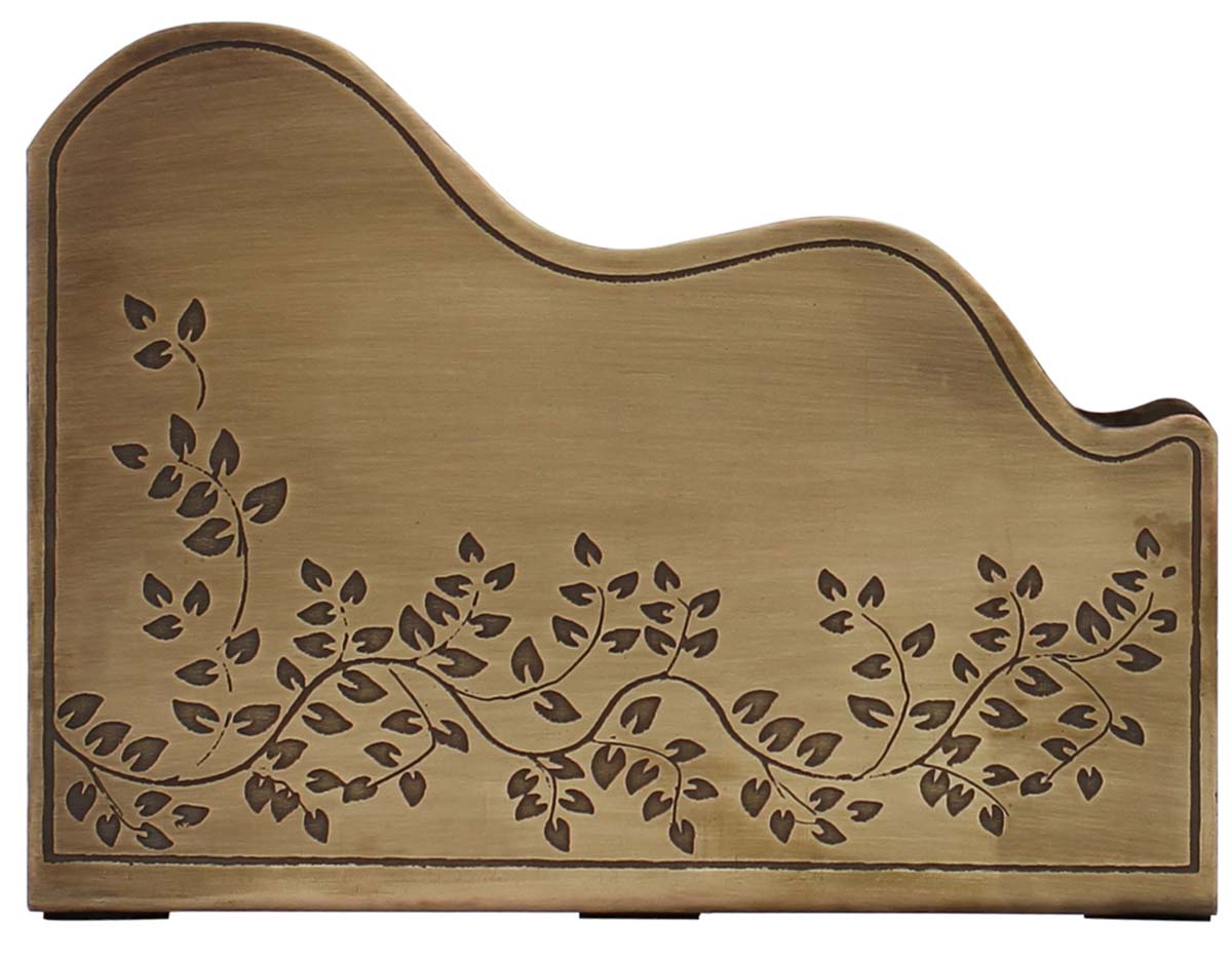 Buy in Bulk Wholesale Handmade Napkin Holder in Iron with Golden Finish - "Golden Dines" Dining Table Accessory