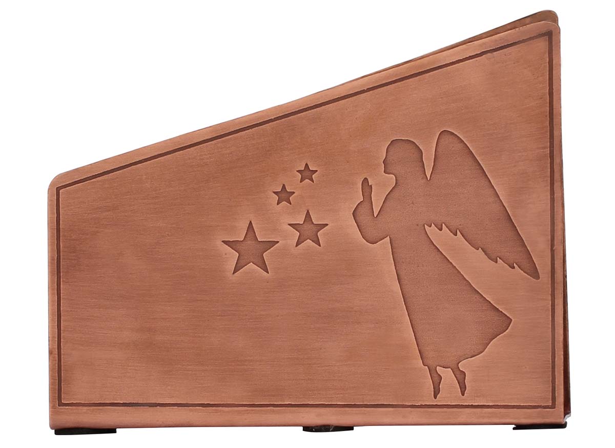 Buy in Bulk Wholesale 7” Metal Napkin Holder - Handmade Tissue Dispenser with Antique Bronze Finish - Decorative Centerpiece Kitchen Dining Accessories