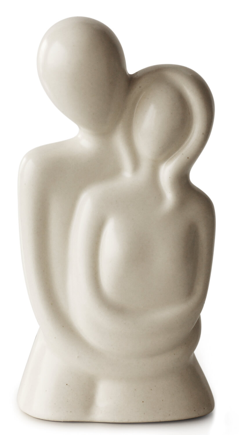 AristryBazaar Home Décor Hugging Couple Statue showpiece and Sculptures Valentine's Day, Shelves Romantic Pair Figurines Decorations Statue