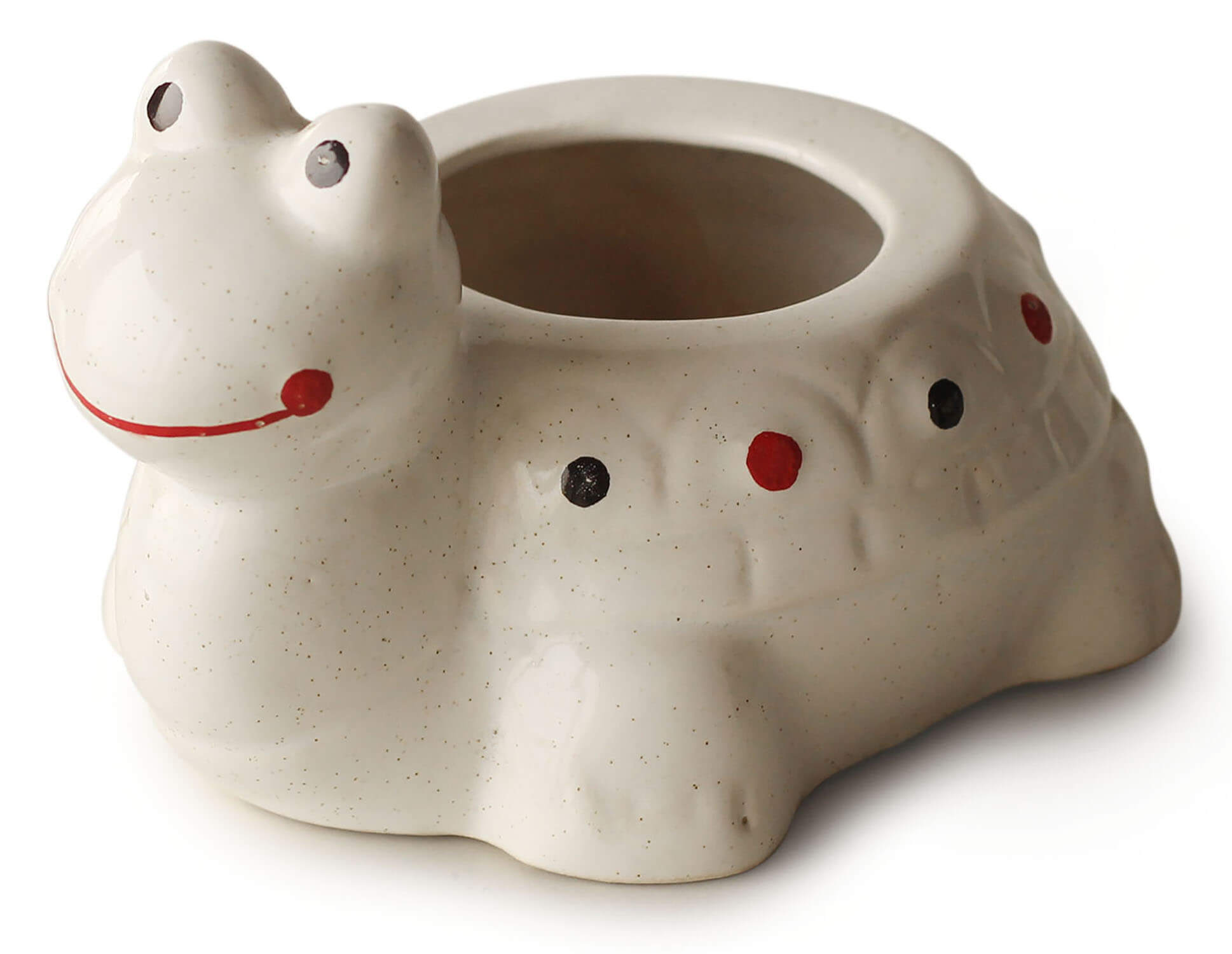 ArtistryBazaar Ceramic Pots for Plants Tortoise Shape -  Ceramic Planters for Indoor Plants, Living Room