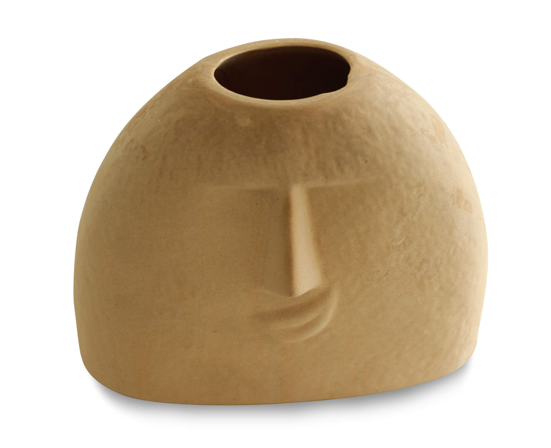 ArtistryBazaar  Ceramic Flower Vase , The Blowing Kiss Face Vases 5.5 inches Home Decor Items for Living Room
