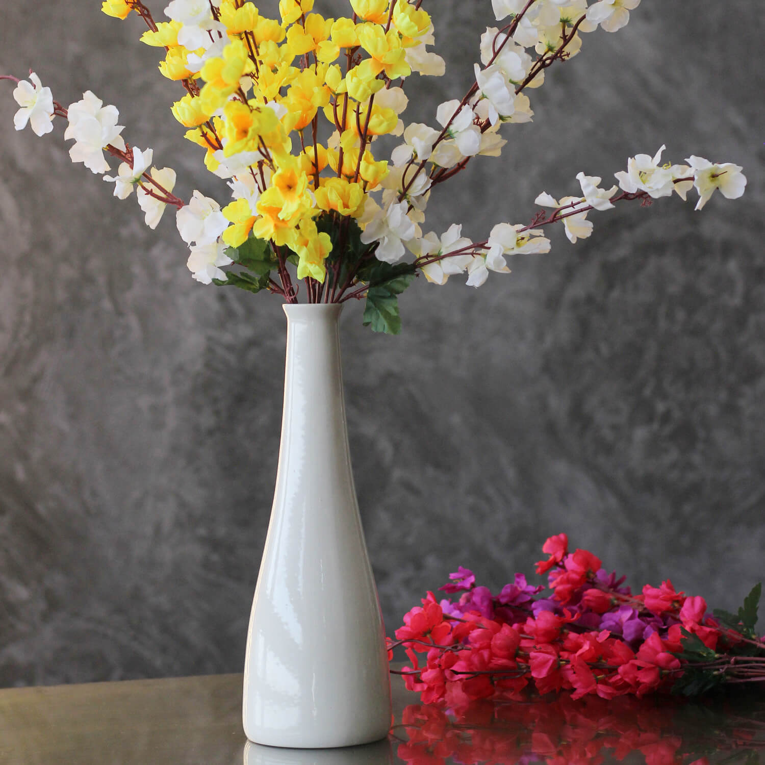 ArtistryBazaar  Ceramic Handcrafted Flower Vases for Home Décor Table Centerpiece Décor for Living Room Office