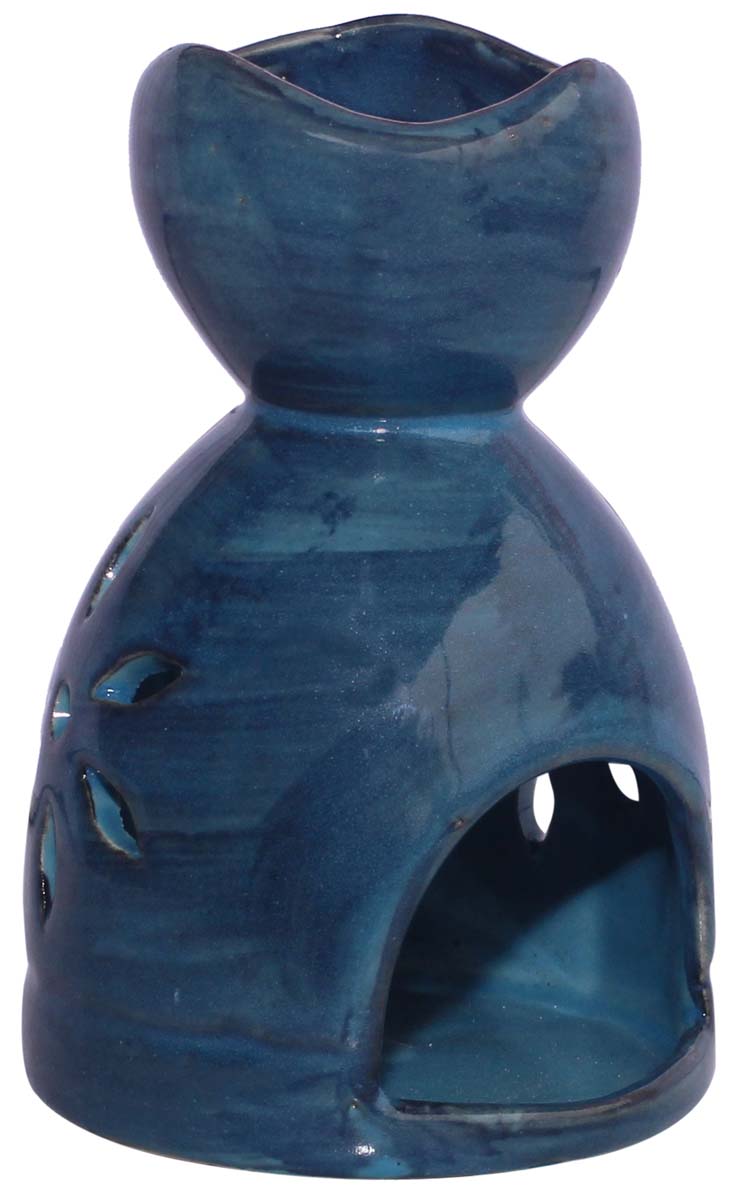 Ceramic Oil Diffuser - Aromatherapy Oil Warmer / Burner with In-Build Receptacle Bowl - Home Decor Accessories & Supplies - Buy in Bulk Wholesale