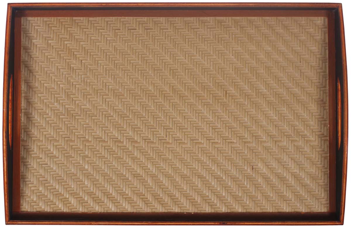 Buy in Bulk Wholesale Beige & Brown Catchall Tray - Handmade in Bamboo - Eco-Friendly - Holders & Organizers - Decorative Trays - Home Decor