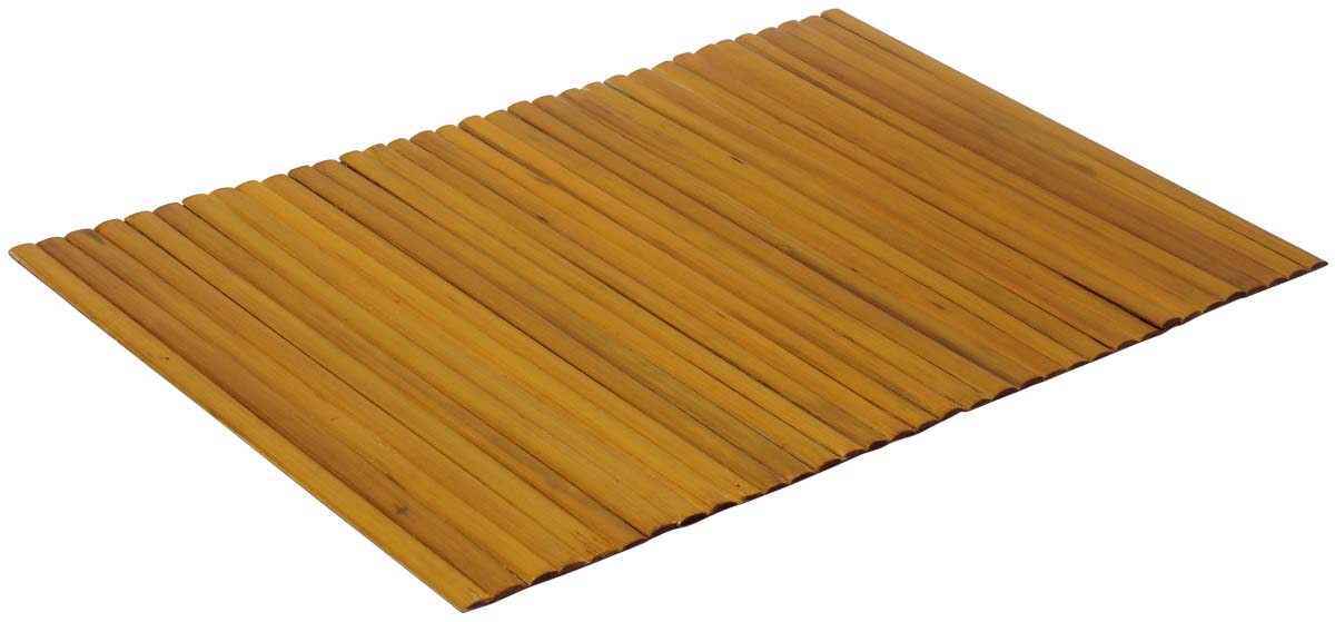 Buy in Bulk Wholesale Caramel Color Placemat / Tablemat - Handmade in Bamboo Stalks & Fiber - Rectangle Shaped - Dining Table Accessories - Rustic-Look Home Décor
