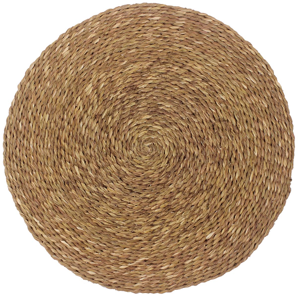 Round Placemat – Natural Light Brown Color – Handmade in Sabai Grass – Eco-Friendly – Dining Table Accessories – Home & Kitchen Buy in Bulk Wholesale